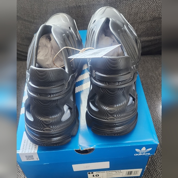 Adidas adiFOM Supernova Black Shoes Mens Size 10 Women Size 11 - Picture 2 of 6